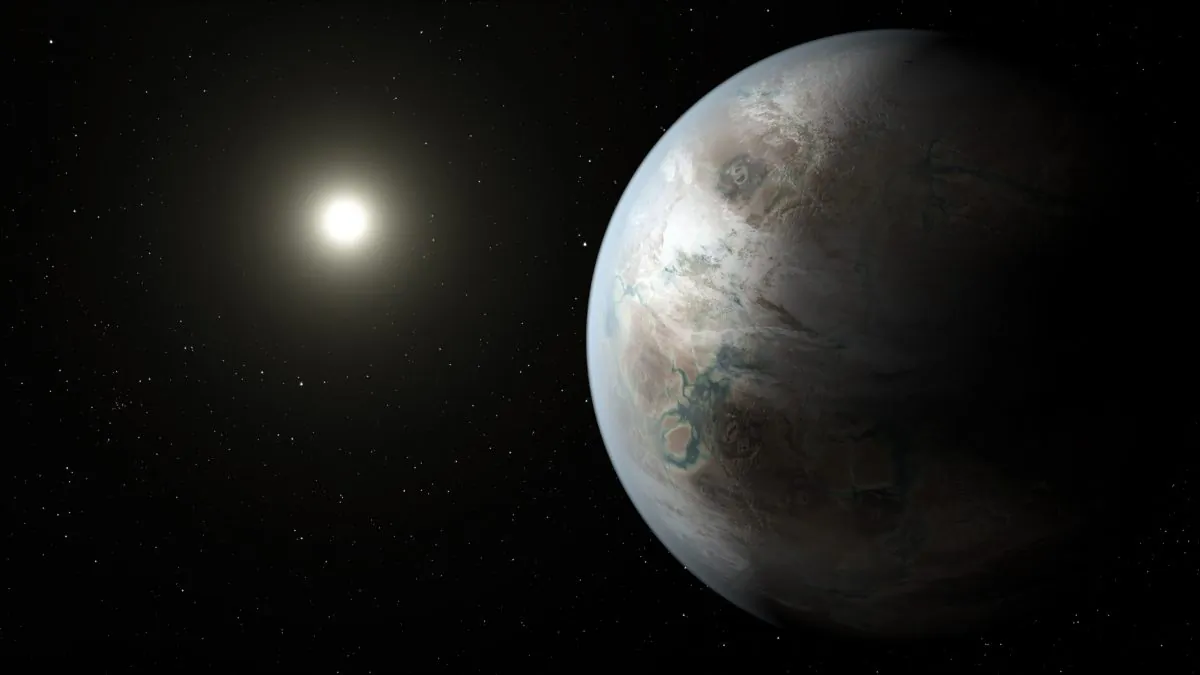 "This planet is probably the most similar to Earth yet found," says Michael Endl. Above: artist's concept of the newly discovered planet Kepler-452b. (Credit: NASA Ames/JPL-Caltech/T. Pyle)