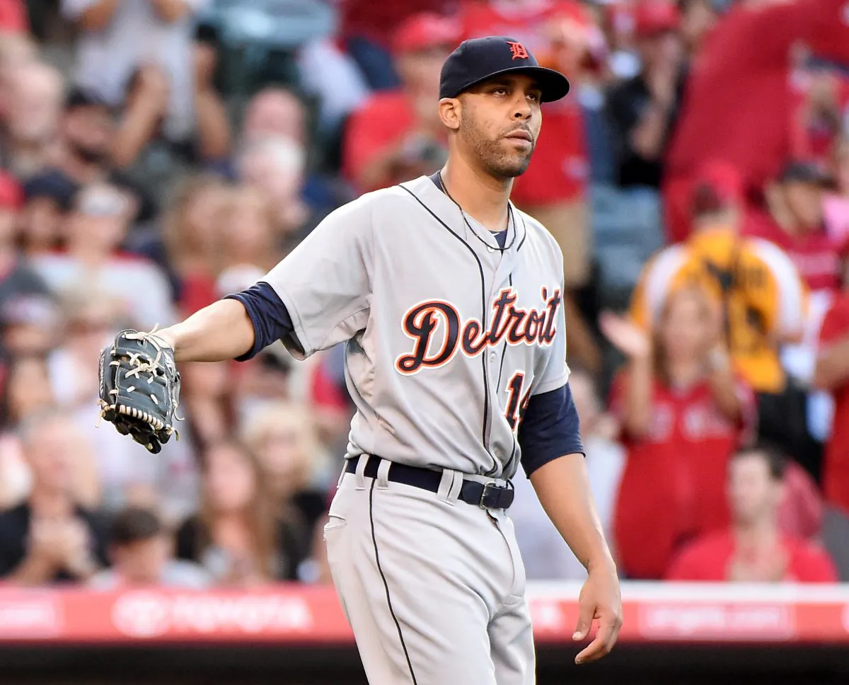 David Price was traded from Tampa Bay to Detroit in 2014 after winning the Cy Young award with the Rays in 2012. (Harry How/Getty Images) 