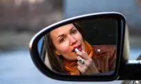 Distraction Skews Actions and Perception Differently