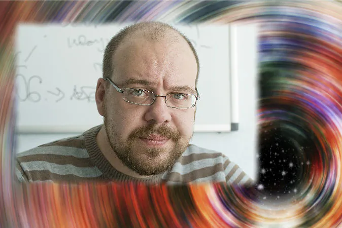 A file photo of a man looking doubtful. (Olesya Tseytlin/iStock) Background: (Hypotekyfidler/iStock)