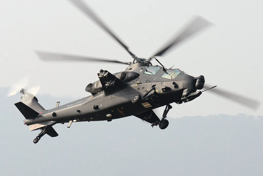 China's Changhe Z-10 Helicopter. (Shimin Gu/Wikimedia Commons)