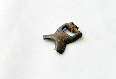 Asian Bronze Buckle Found at Alaskan Archeological Site