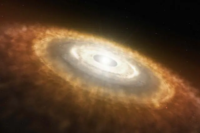 Computer simulations suggest high-energy radiation from baby sun-like stars are likely to create gaps in young solar systems, leading to pileups of giant planets in certain orbits. (NASA/JPL-Caltech)