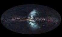 Milky Way’s Monster Outflows Help Generate Galactic Magnetic Field