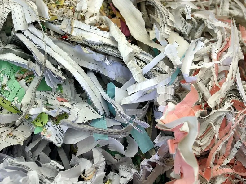 Shredded documents. The shredding of documents containing personalized information is an effective way to prevent identity theft. (Tim Boyle/Getty Images)