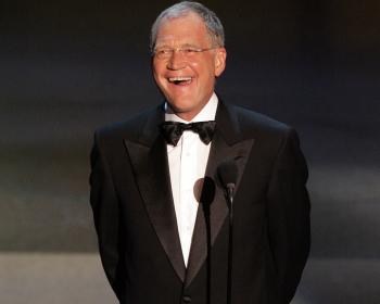 David Letterman the Late Night TV Show Host, at the 57th Annual Emmy Awards September 18, 2005. Letterman will have a switch of roles as the person being interviewed on the talk show 'The View.'    (Vince Bucci/Getty Images)