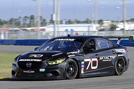 Nunez will be driving a GX-class Mazda6 Skyactiv diesel like this one in the Rolex 24. (Chris Jasurek/The Epoch Times)