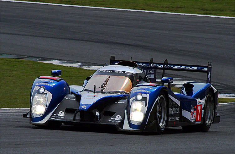 Despite a remarkable winning record, the Peugeot 908 will not return to the world’s race tracks in 2012; Peugeot has cancelled the program. (James Fish/The Epoch Times)