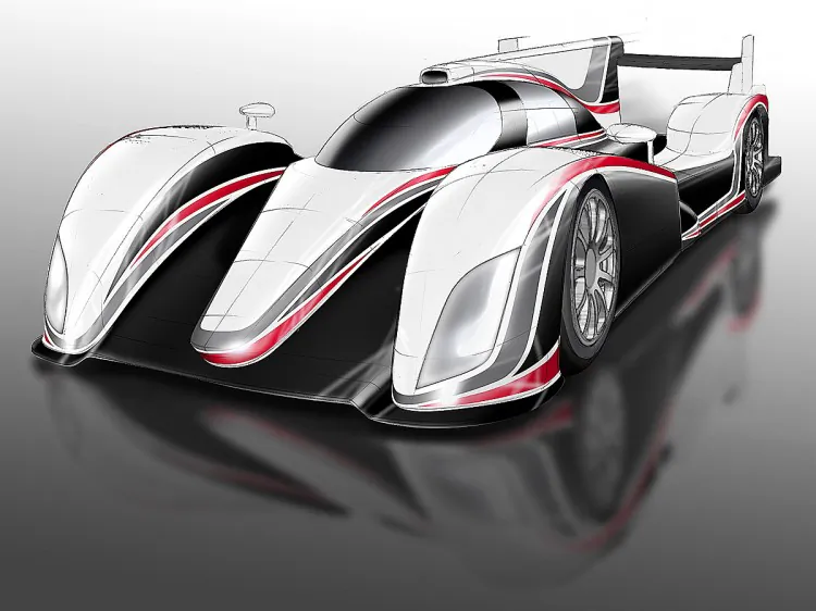 Toyota's new LMP1 car will start testing in late January. (Toyota)