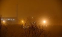 North-East China Hit by Sandstorms and Smog