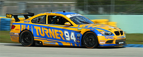 6818Turner94Miami2012WEB Defending double-champion Bill Auberlen was not far off the pace in the #94 Turner BMW. (Chris Jasurek/The Epoch Times)