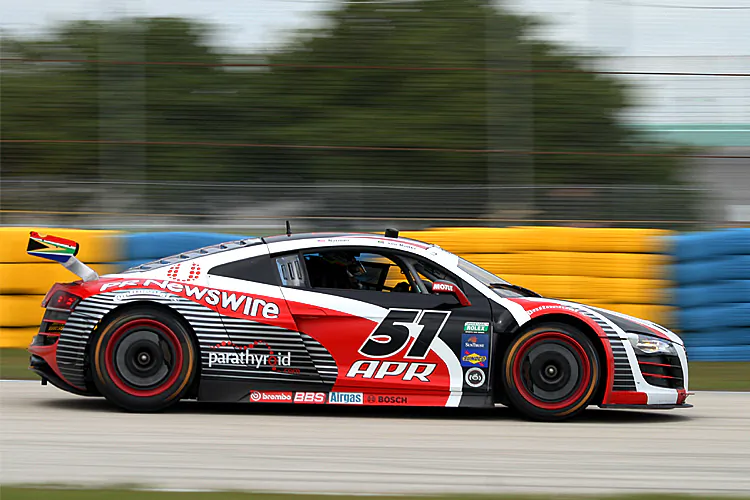 APR will augment the No. 51 Audi R8 Grand Am with a second car driven by Audi aces Marc Basseng and Frank Stippler. (Chris Jasurek/The Epoch Times)