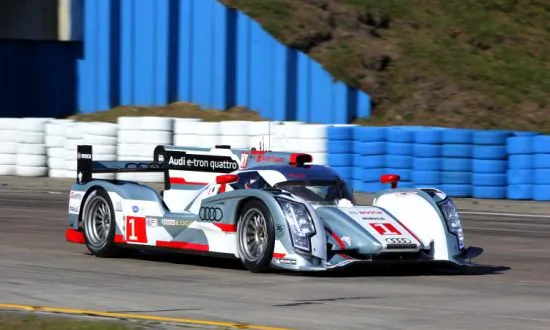 Audi #1 Fastest, #2 Crashes in Thursday Morning Sebring 12-Hour Practice