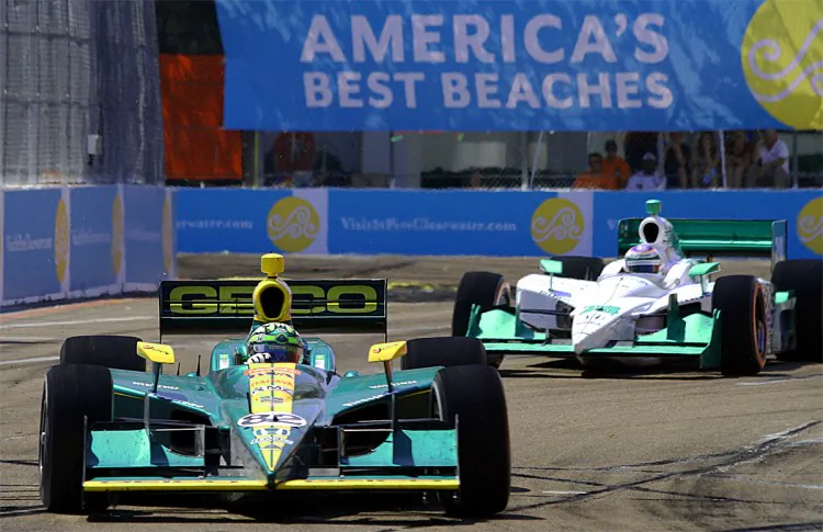 Dario Franchitti will want to start another championship-winning season with a victory at St. Pete. (James Fish/The Epoch Times)