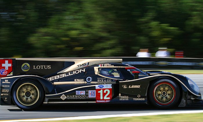 The #12 Rebellion Lola of Nicolas Prost and Neel Janni won Petit Le mans and is now atop the privateer timesheet at Shanghai. (James Fish/The Epoch Times)