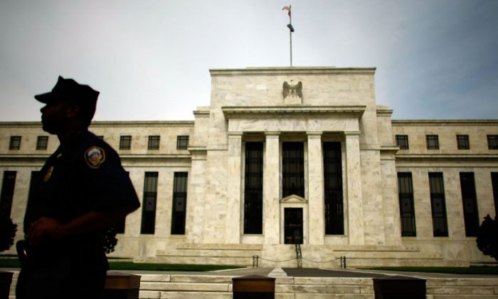 The U.S. Federal Reserve building is seen in Washington, D.C. in an undated file photo. (Chip Somodevilla/Getty Images)