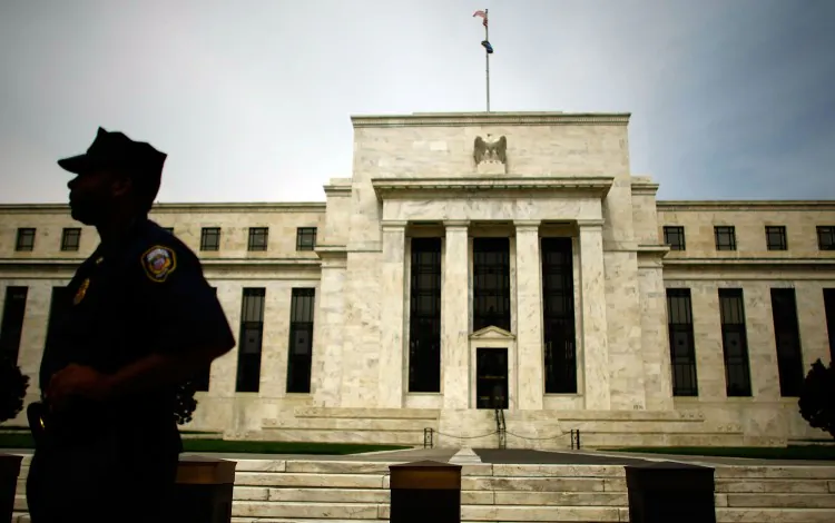 The U.S. Federal Reserve building is seen in Washington, D.C. in an undated file photo. (Chip Somodevilla/Getty Images)