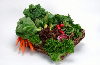 Green leafy vegetables commonly include spinach, collard greens, mustard greens, turnip greens, bok choy, and kale. (Photos.com)