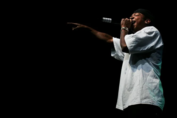 Ja Rule performs on stage in concert for a one-off show at Luna Park on Aug. 29, 2009 in Sydney, Australia. (Lisa Maree Williams/Getty Images)