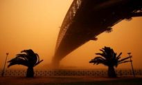 Sydney Hunkers Down Under Red Dust Storms