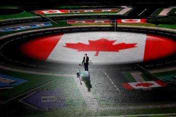 Canadian actor Michael J. Fox speaks during the Closing Ceremony. (Streeter Lecka/Getty Images) Canadian actor Michael J. Fox speaks during the Closing Ceremony. (Streeter Lecka/Getty Images)