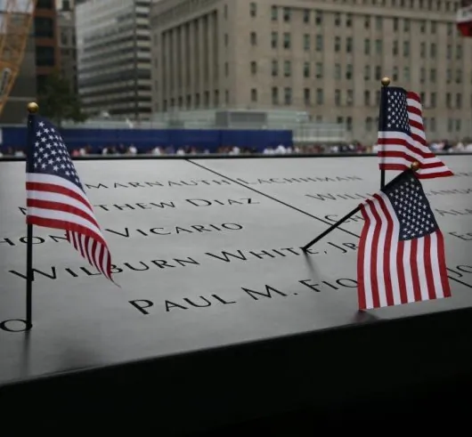 9/11 Memorial Flags (Amy Dreher/Courtesy of National September 11 Memorial)