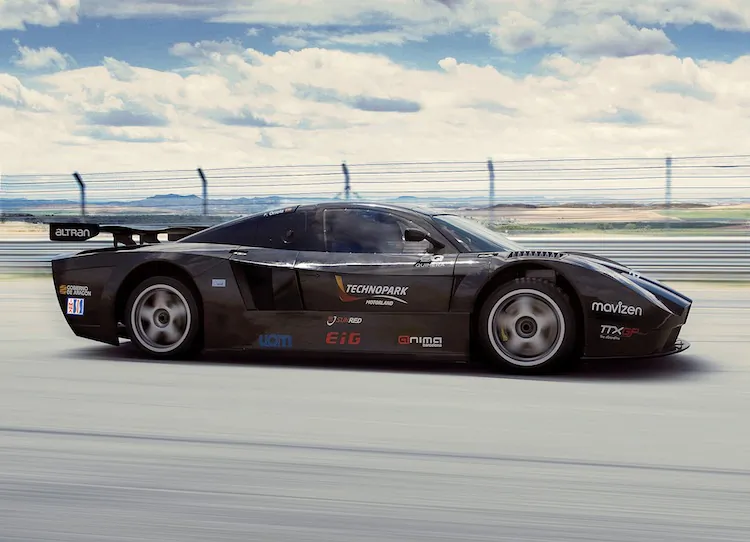 The 700-hp, carbon-fiber Quimera AEGT will form the basis for the EV Series GT class. (quimera-project.com)