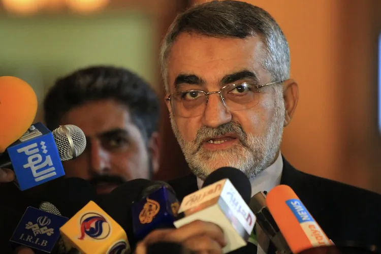 Alaeddin Boroujerdi, Chairman of Iran’s Parliament Committee of National Security and Foreign Policy, in Cairo on Aug. 9, 2011. (Khaled Desouki/AFP/Getty Images)