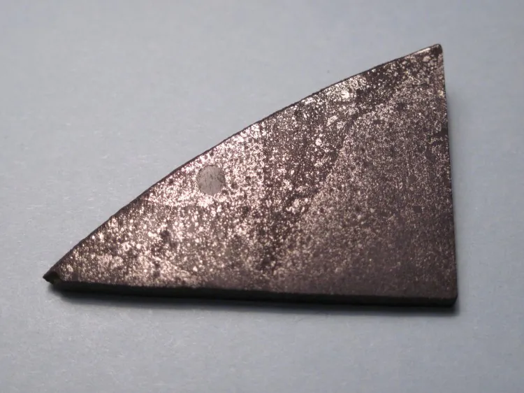 A meteorite containing chondrules. (Jon Taylor/Wikimedia Commons)