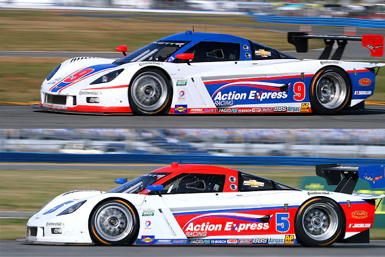 Action Express has entered two Coyote-Corvettes for the 51st Grand Am Rolex 24 at Daytona, both with very experienced driving crews. (Chris Jasurek/The Epoch Times)
