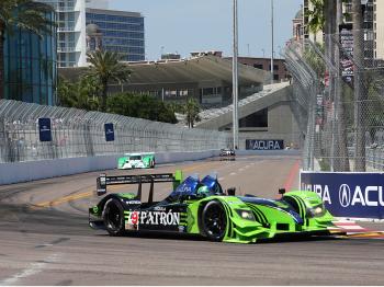 The P1-leading Patrón Highcroft Acura will be hoping for an overall win. (Jeff Yeh/The Epoch Times) The P1-leading Patrón Highcroft Acura will be hoping for an overall win. (Jeff Yeh/The Epoch Times)