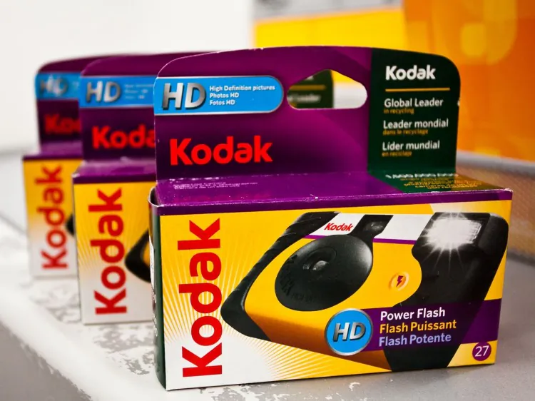 Disposable cameras for sale at a drugstore in midtown Manhattan on Jan. 10, 2012. (Amal Chen/The Epoch Times)
