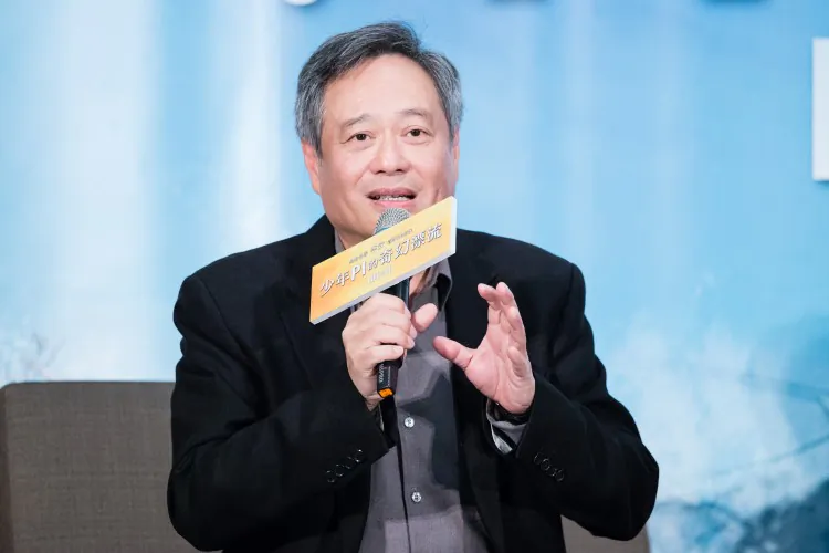 Director Ang Lee at a press conference in Taiwan on Jan. 19, 2013. (Chen Bozhou/The Epoch Times)