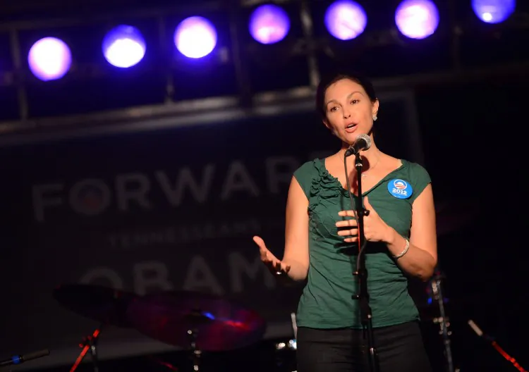 Ashley Judd, actress, says the rumors that she will run for the Senate are fabrications. (Photo by Rick Diamond/Getty Images)