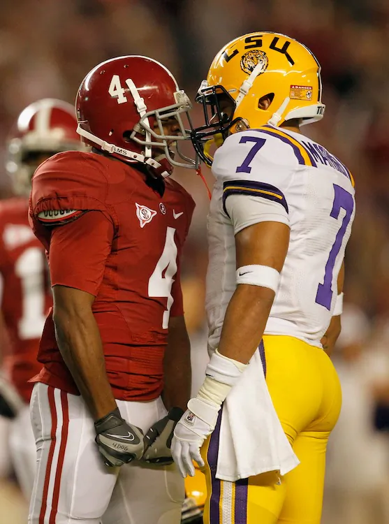 Alabama lost the previous contest against LSU, but gets another shot for the title. (Streeter Lecka/Getty Images)