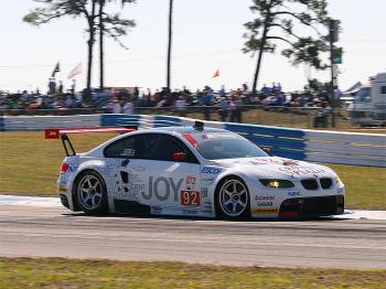 BMW hopes to beat Flying Lizard for the GT title. (James Fish/The Epoch Times) BMW hopes to beat Flying Lizard for the GT title. (James Fish/The Epoch Times)