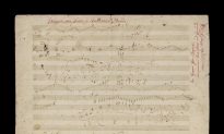 Autographed Beethoven Sketch Leaf on Auction Block