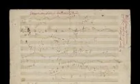 Autographed Beethoven Sketch Leaf on Auction Block