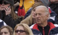 V.P. Biden Watches as U.S. Ski Jumpers Land Short
