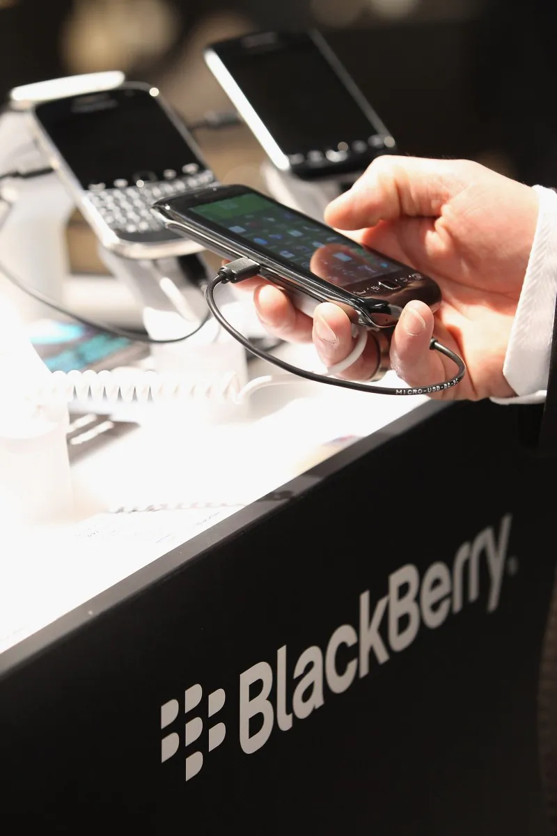 Research in Motion posted a dismal quarterly report Thursday, prompting a share sell off that continued in after-hours trading. (Sean Gallup/Getty Images)