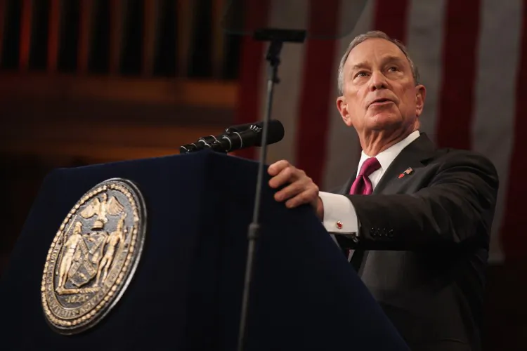 New York Mayor Michael Bloomberg at the State of the City address in New York Jan. 12. Mayor Bloomberg spoke about education reform in an address at the Conference of Mayors in Washington, D.C., Jan. 20. (Mario Tama/Getty Images)