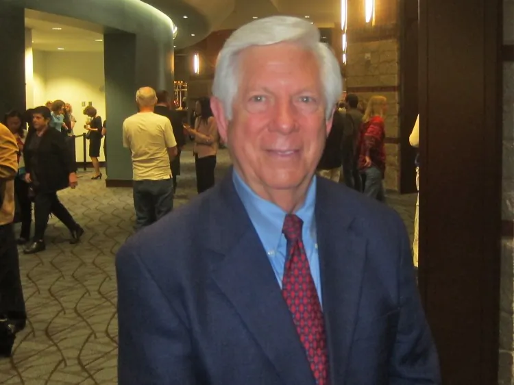 Bob Nations attends Shen Yun Performing Arts when it visited Greenville for the first time on March 1. (Kelly Ni/The Epoch Times)