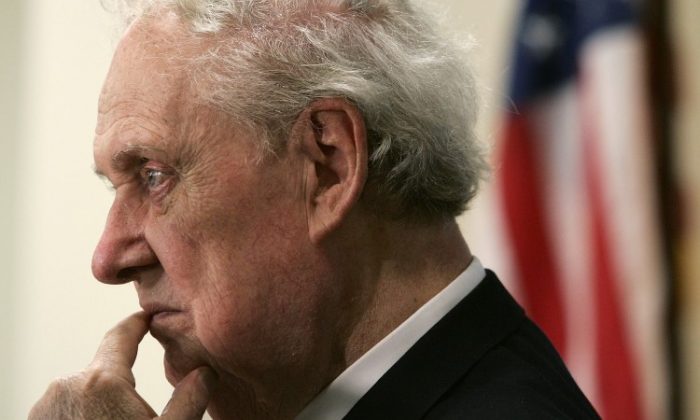 Former Supreme Court nominee Robert Bork, pictured here in 2005, died Dec. 19, 2012, at age 85. He is remembered for his prestigious and influential legal career, but the Yale law professor turned solicitor general turned federal judge is perhaps best known for the one job he missed—Supreme Court justice. (Alex Wong/Getty Images)
