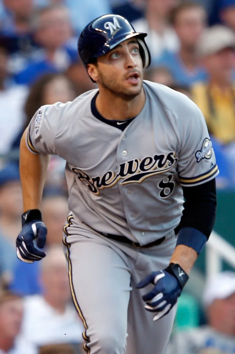 Ryan Braun has hit a league best 26 home runs thus far in 2012. (Jamie Squire/Getty Images)