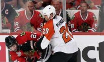 Blackhawks Win Game 1 Shootout over Flyers
