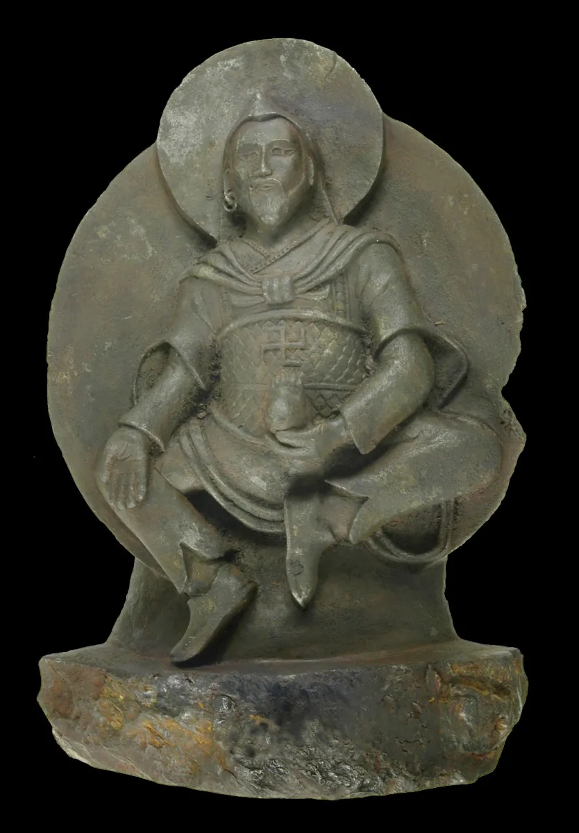 The “Iron Man” statue. (Elmar Buchner)