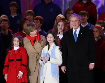 Bush Attends National Christmas Tree Lighting