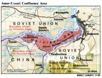 The China Russia Border region (Wikipedia)