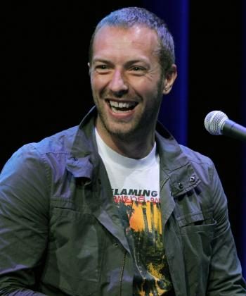 Chris Martin of Coldplay. (Justin Sullivan/Getty Images)