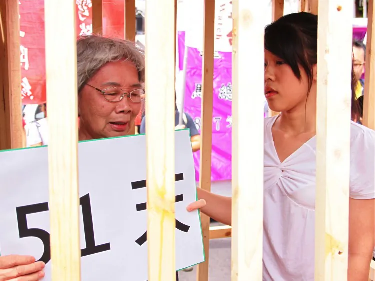 Friends of Chung and human rights activists fear he is being tortured while in prison in China. (Lin Bodong/The Epoch Times)